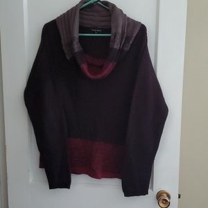 Cowl-neck Carol Rose sweater